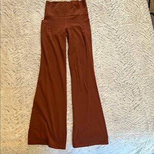 Athleta Chocolate Flare Pants